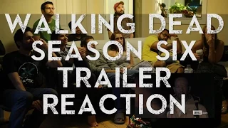 Walking Dead Season 6 - Comic-Con Trailer - Group Reaction