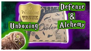 The Wizarding Trunk Subscription | Defense & Alchemy Class July 2021 | Harry Potter themed Unboxing