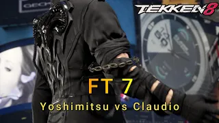 Tekken 8 Yoshimitsu (Rohail) vs Claudio (Xhk Asad) FT 7 set