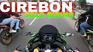 SOLO RIDING CIREBON // ke cirebon diliatin orang orang naik ZX25RR