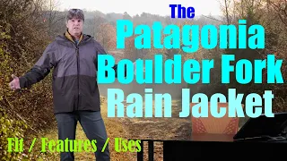 About The Patagonia Boulder Fork Rain Jacket