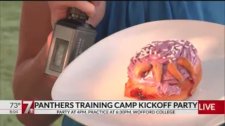 Carolina Panthers training camp begins today in Spartanburg