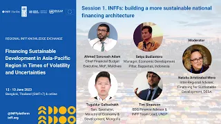 Asia-Pacific Exchange: Building a more sustainable national financing architecture using INFFs