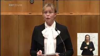 Nationalrat - 5.12.2012 - Ausschnitt vom ORF 3