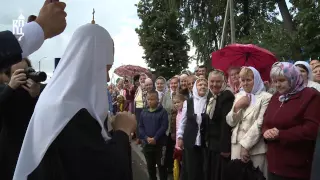 Патриарх Кирилл пообщался с прихожанами сельских храмов Белоруссии