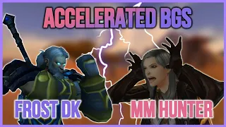 ACCELERATED Battlegrounds WotLK - Frost DK & MM Hunter PvP 3.3.5 / WARMANE Event 2022