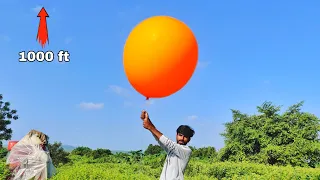 We Made Biggest Hydrogen Balloon at Home - Experiment