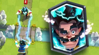 PROVO LO STREGONE ELETTRICO NEL MIO DECK - CLASH ROYALE