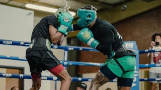 (LEAK) Devin Haney TEARS SPARRING Partners UP: 1000% Boxing IQ • Training for Regis Prograis