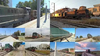 Special Compilation For 2k Subscriber All Tunisian Trains 🇹🇳 #railway #trending #explore