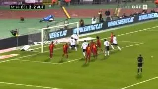 EM 2012 Quali - Belgien - Österreich 4:4 Alle Tore !