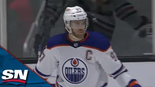 Oilers' Connor McDavid Steals And Wires A Wicked Wrister For Solo Goal vs. Kings