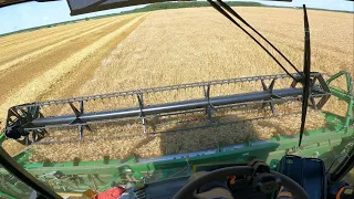 Înapoi la recoltat de grâu 😅😅 +JohnDeere S760i #tractorvlog #farmtuber #shorts