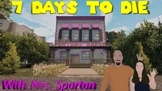 7 Days to Die - Mrs. Spartan Plays Alpha 17 - S1E6 - Time to think about building a Horde Base!