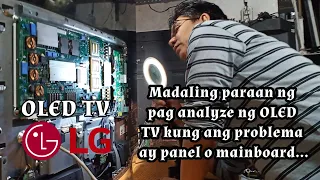 OLED TV, stanby only , how to repair?  | LG 55EA9700