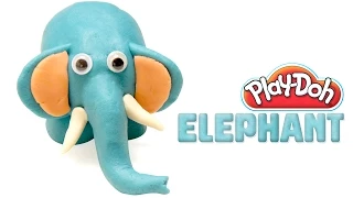 Play Doh Elephant | Peppa Pig Elephant | Play Doh Animal | Learn Play Doh