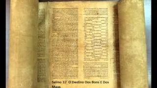 Salmo 37 -  O destino dos bons e maus  -  A Biblia Narrada por Cid Moreira