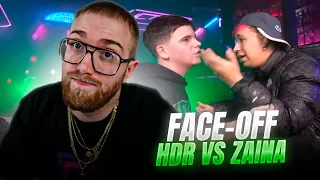 ¿SE EXTRALIMITÓ HDR CON ZAINA? | FACE OFF LIGA BAZOOKA ZAINA VS HDR