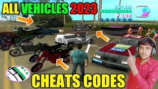 GTA:Vice City All Vehicle Cheats|gta  vc cheats |Shakirgaming| 2023