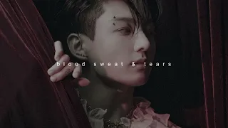bts - blood sweat & tears // 𝙨𝙥𝙚𝙙 𝙪𝙥 + 𝙧𝙚𝙫𝙚𝙧𝙗