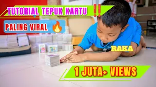 ✨ SPESIAL ✨ TUTORIAL TEPUK KARTU KEPALAAN Versi RAKA 😎🔥 BONGKAR RAHASIA TEPUKAN RAKA ✨