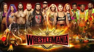 Wrestlemania 35 Full And Official Match Card