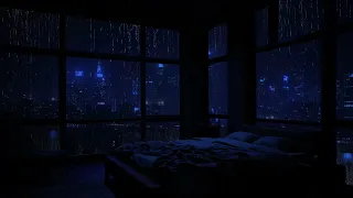 48-Hour Rain Symphony: Immerse Yourself in Rainy City Nights for Instant Sleep 🎶