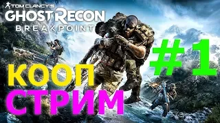 🔴TOM CLANCY’S GHOST RECON BREAKPOINT КООП СТРИМ НА PS4 PRO #1 - НОВОБРАНЦЫ В ДЕЛЕ🔴