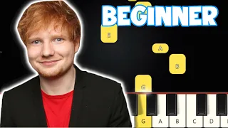 Perfect - Ed Sheeran | Beginner Piano Tutorial | Easy Piano