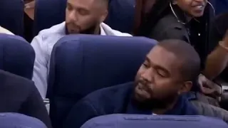 Kanye west with church members in plane