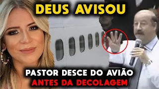 DE ARREPIAR! Pastor desce do avião ANTES DA DECOLAGEM após AVISO DE DEUS + Marília Mendonça