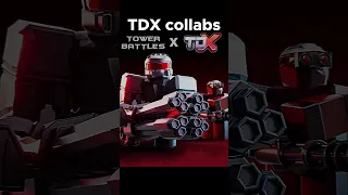 TDS VS TDX Collabs - Tower Defense Simulator Roblox/Tower Defense X Roblox