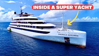 A Cruise Ship or a Super Yacht? Is Emerald Azzurra BOTH?