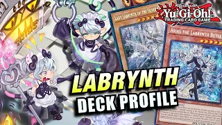 YU-GI-OH! *BEST* LABRYNTH DECK PROFILE! POST LEDE IN-DEPTH!