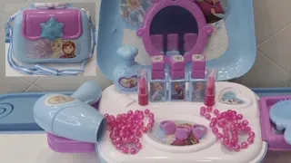 13 Minutes Satisfying with Unboxing Cute Disney Frozen Cross Bag Beauty Play Set[ASMR]