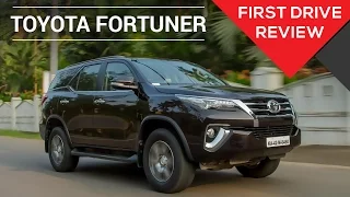 2016 Toyota Fortuner | First Drive Review | Zigwheels