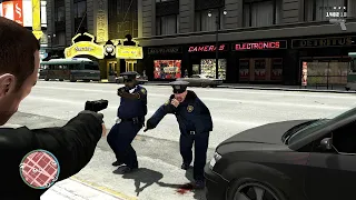 GTA 4 - Funny & Brutal Ragdoll Moments - PC Gameplay [4K/60FPS]