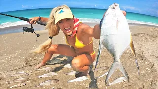 Discovered a Public Beach Full of Fish & Hooked Something Unexpected!