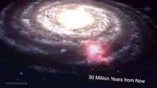 Massive Gas Cloud Will Collide With Milky Way, Eventually | Video