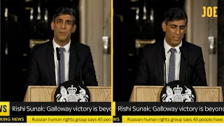 Rishi Sunak gives bizarre last-minute speech condemning far-right and Islamist tensions