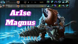 Ar1se - Magnus Best Plays Ever Feat DubuDota Dota 2 Highlights !  Magnus Nerfs Dont Stop me!