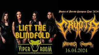 Crypta Lift the Blindfold Live Viper Room Vienna 2024