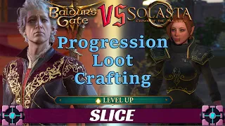 Baldur's Gate 3 VS Solasta – Character Progression, Loot & Crafting [Comparison Series]