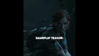 Trailer vs Gameplay | The Last of Us Part II #shorts