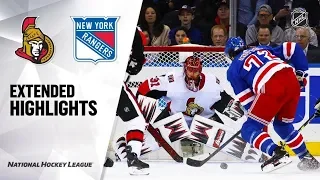 Ottawa Senators vs New York Rangers Nov 4, 2019 HIGHLIGHTS HD