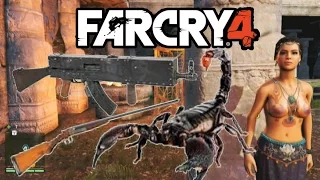 Far Cry 4 Weapons Challenge #2 - .700 Nitro, Skorpion & STG-90 Assult Rifle (Far Cry 4 Gameplay)