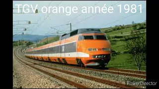 Évolution des trains français