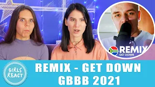 Reaction. REMIX 🇿🇦 | GET DOWN | Grand Beatbox Battle 2021. React to beatbox.