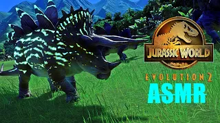 **ASMR** 100 Stegoceratops Sounds|Jurassic World Evolution 2