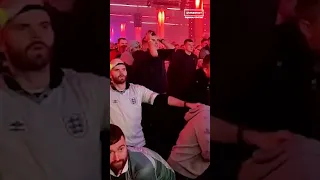 England fans REACTION to Harry Kane penalty miss 😭